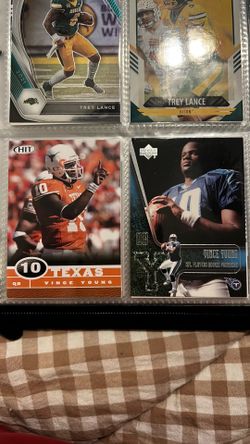 Vince young rookie x2