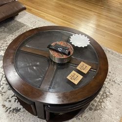 Coffee Table With Seats