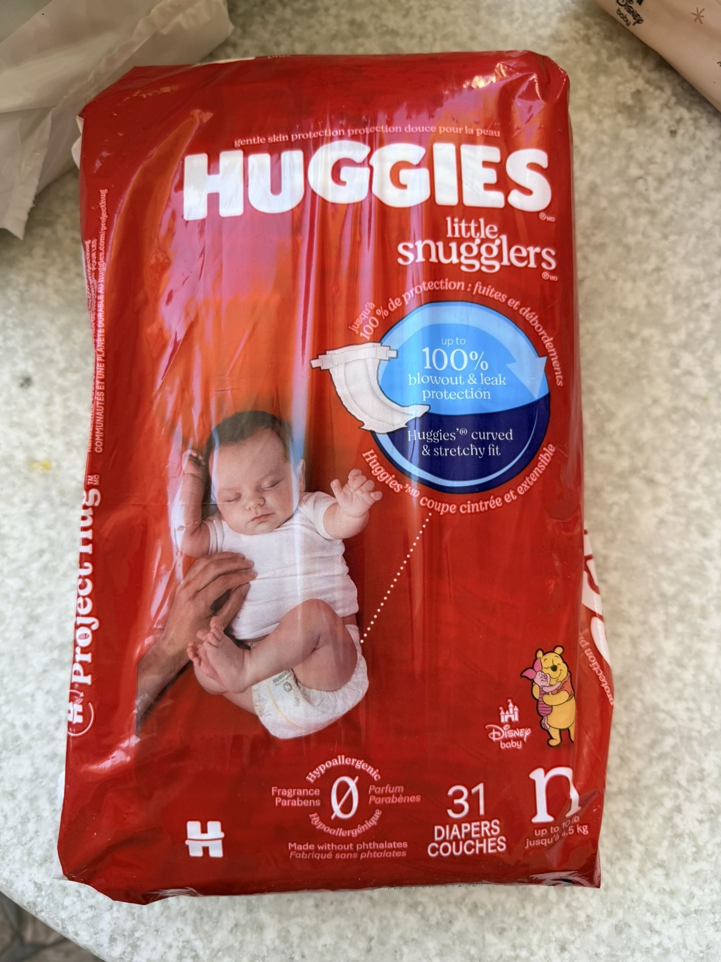 Huggies Little Snugglers Newborn 31ct