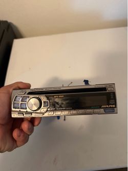 Alpine car radio cd player