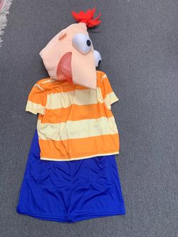 Disney Phineas 3 Piece Costume