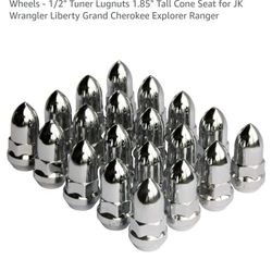 Bullet Lug Nuts Brand New 1/2"-20 Thread