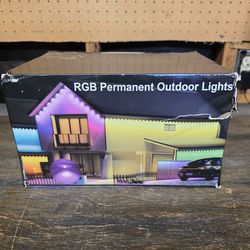 Nexillumi 300ft Permanent Outdoor Lights for House, 2025 New Smart RGB Christmas Lights Outdoor with APP Remote Control