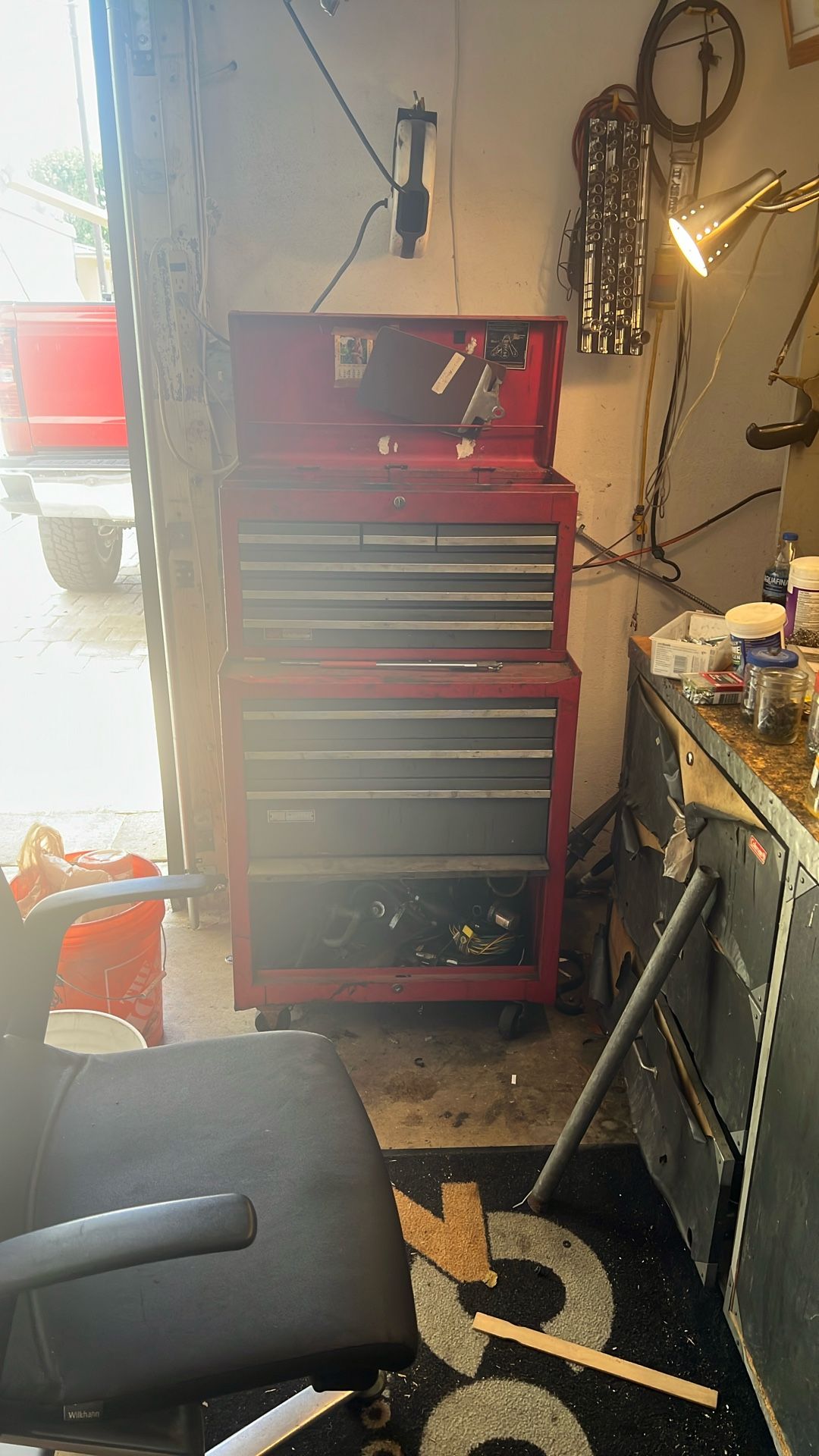 Craftsman Tool Box And Tools