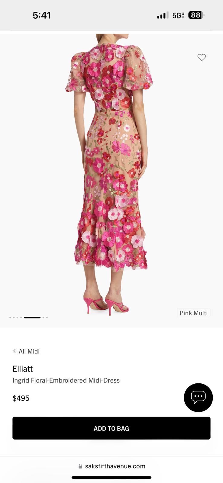 Elliatt Ingrid Floral-Embroidered Midi-Dress for Sale in Chula Vista, CA -  OfferUp