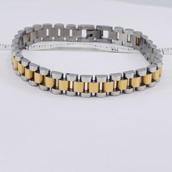Brazalete para caballero Acero inoxidable/Stainless steel men's bracelet