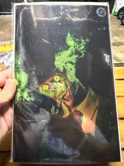 Absolute Batman 21 Mike Mayhew green foil virgin Variant scarecrow