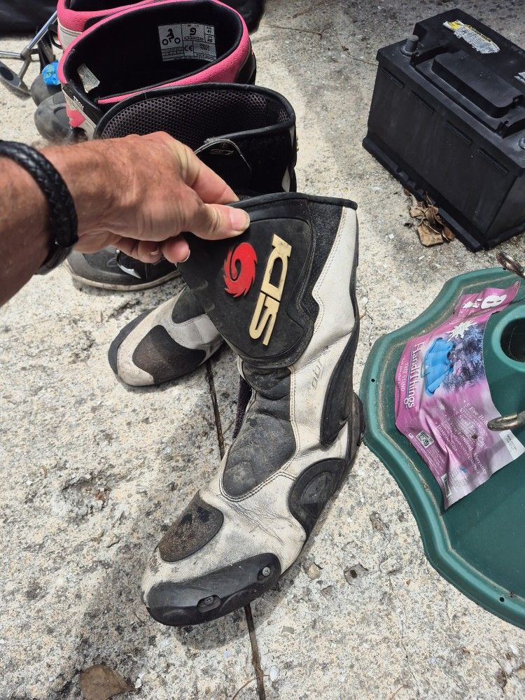 Sidi Motorcycle Sportbike Racing Boots 12