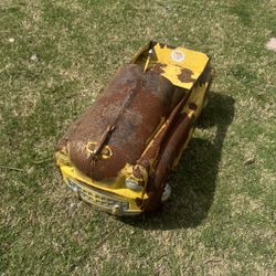 Burns Novelty Pedal Car Antique Vintage 