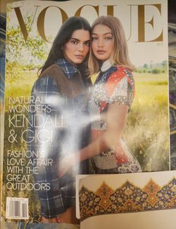 Vogue Magazine Kendall Jenner Gigi Hadid Women's Fashion Calder Gardens 2025