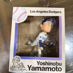 Yoshinobu Yamamoto 2024 Los Angeles Dodgers SGA Bobble Bobblehead