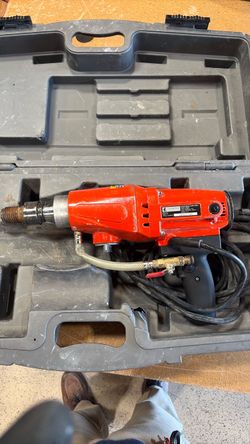 Core drill with stand