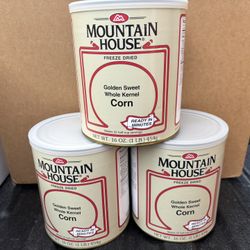 Mountain House Freeze Dried Golden Sweet Corn 16oz. #10 Can Survival Camping