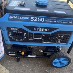 5250 Watt Dual Fuel Pulsar Generator 