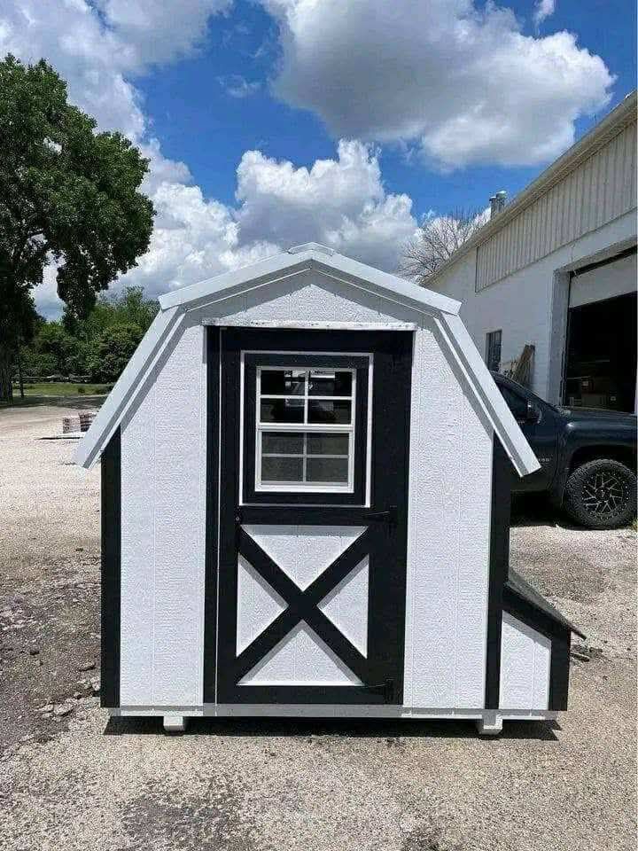 7x8 Barn Chicken Coops