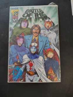 Wizard one and a half top cow Battle of the planets comic book with certificate of  authenticity
