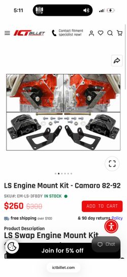 Ls engine mounts 82-92