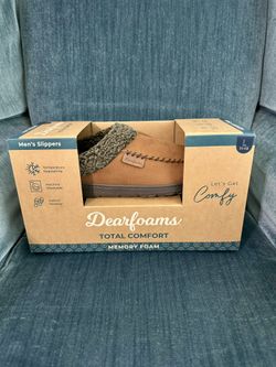 Memory Foam Slippers-Men’s