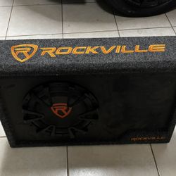Rockville rws series 10 slim active box Subwoofer