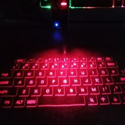 Laser Keyboard And Trace Bored 