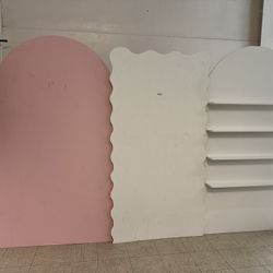BACK DROPS (wooden/selling Not Renting) 
