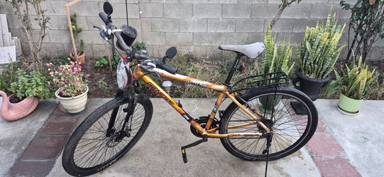 29" Genesis Mountain Bike w/ Extras (Cargo Rack, Cup Holder, Mirrors)