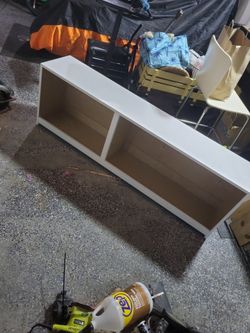 White wall or base cabinet