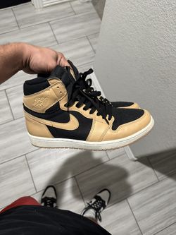  Air Jordan 1 Retro High OG Mens Size 10  'Heirloom/Vachetta Tan' [555088-202]