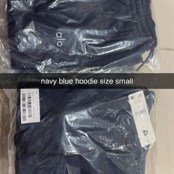 Navy blue alo set size small