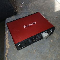 ** FOCUSRITE 2ND GENERATION 