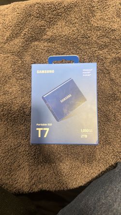 SAMSUNG T7 Portable SSD, 2TB External solid state drive