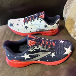 Brooks Launch 8 "Run USA" limited-edition old glory size 13