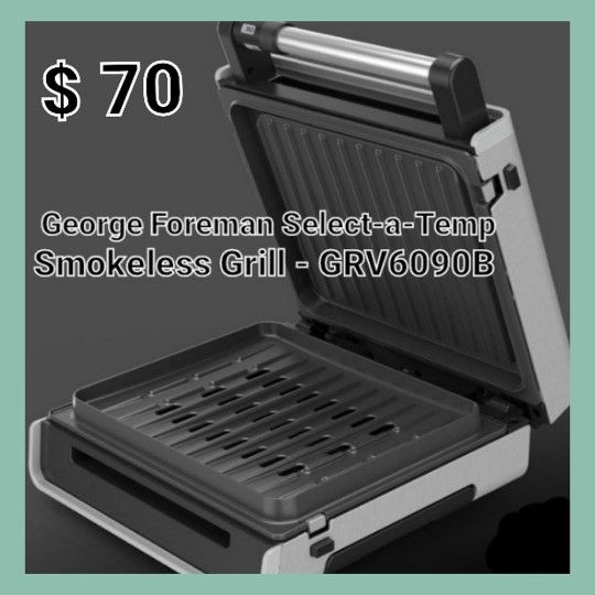 Brand New George Foreman Smokeless Grill