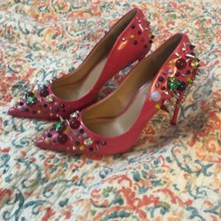 Steve Madden Pink Spikes