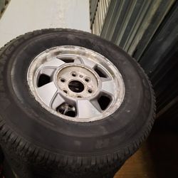 P265/70/16 Tires And 6 Lug Rims