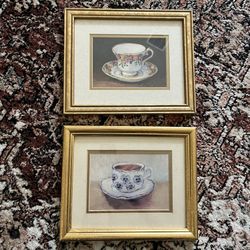 Vintage Teacup Wall Art Decor Barbara Mock