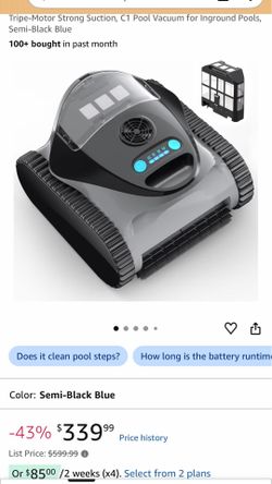 Pool cleaning robot new in box