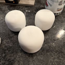 Google Home Nest 3 Pack With Voice Assistant 