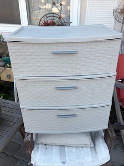 Sterilite 3-Drawer Plastic Storage Cabinet – $8 FIRM!