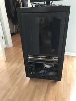 Stereo rack system for P.A.