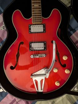 Vintage MIJ Hollowbody Giitar ARIA H790 Made in Japan wth Case