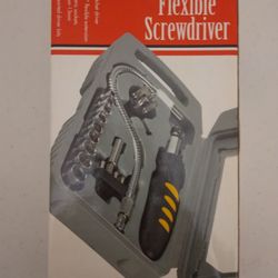 Brand New 26 Piece Flexible Ratcheting Screwdriver Socket Bit Tool Kit