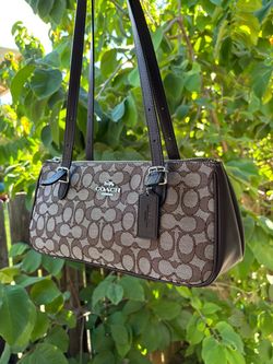 Coach Asher Shoulder Bag in Signature Jacquard