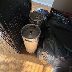 Two pony keg shells