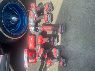 Milwaukee power tools with battery