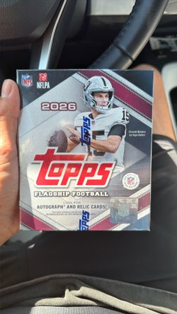 2026 Topps Chrome Flagship Football Megabox
