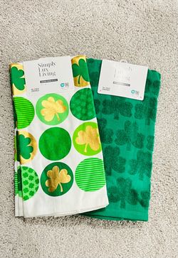 Simply Lux Living St. Patrick's Day Kitchen Towel Sets
