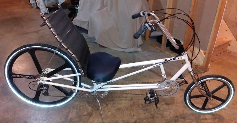 Gold Rush Replica, Easy Racer Recumbent Bicycle