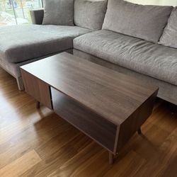 Dark Brown Coffee Table! 