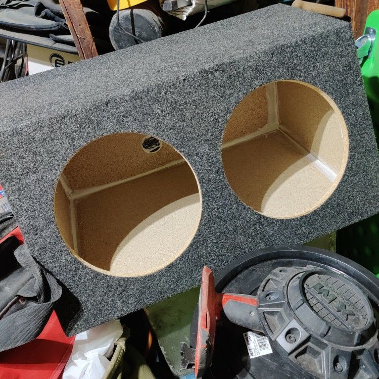Sub Boxes For Dual 12s&10s All Joint's Glued And 1-1/2" Staples